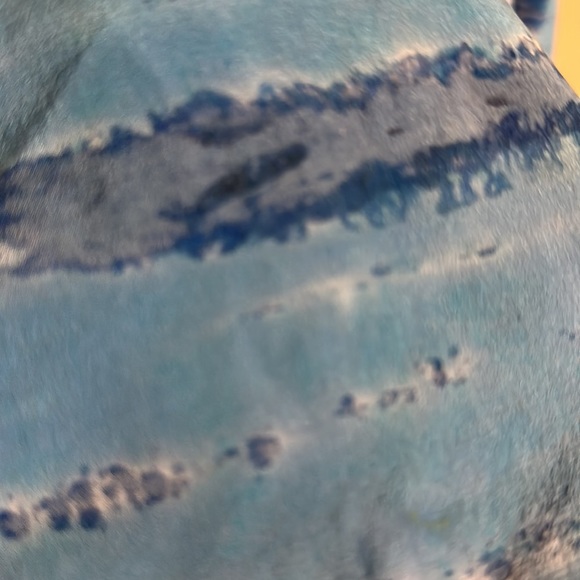 Gypsy 05 100% Silk Beachy Coastal long Sleeve Top Size Medium - Picture 4 of 4